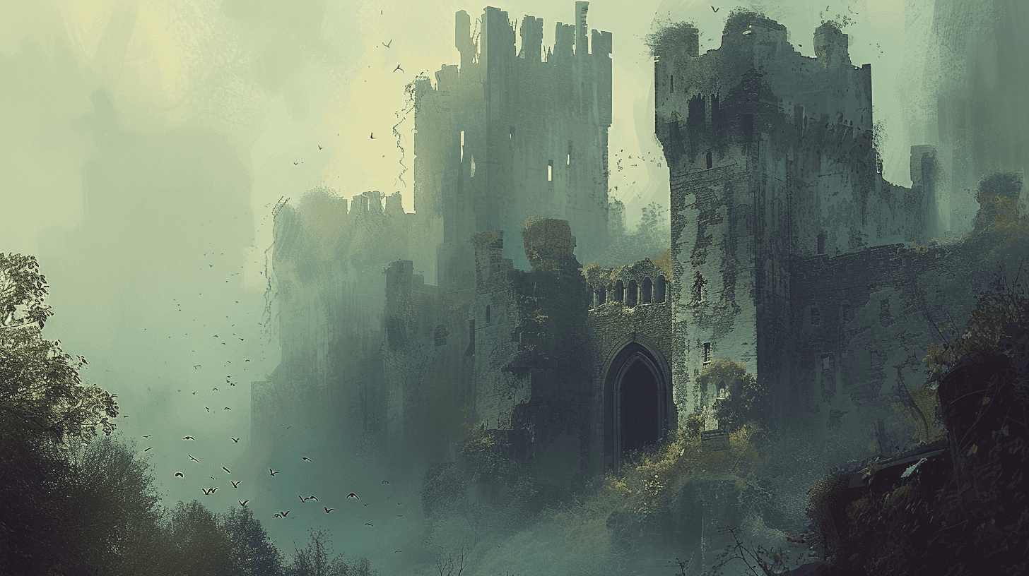 castle fantasy writing prompt image